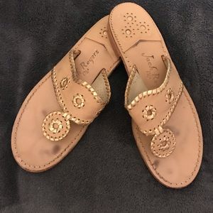 Jack Rogers Nude Sandals
